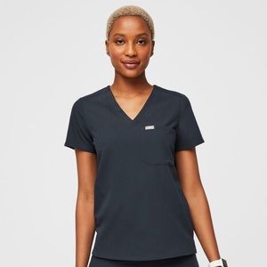 Figs Catarina Scrub Top Dark Harbor Size Small